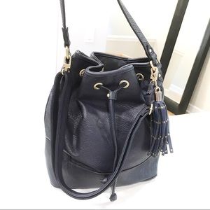Navy Handbag